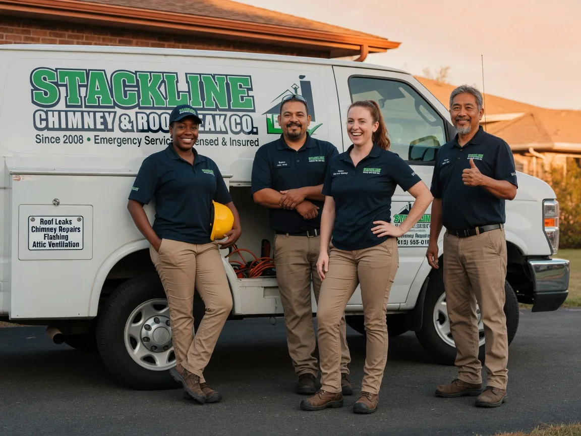 Chimney flashing repair company in New Hartford, IA